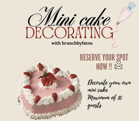 Raleigh Cake Decorating Workshop | Create Your Own Cake