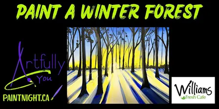 19th November  Paint Night at Williams Fresh Cafe, Pier 8, Hamilton