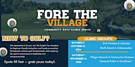 Fore the Village: Golf Clinics
