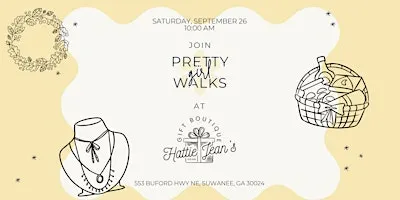 Pretty Girl Walks X Hattie Jean's Gift Boutique