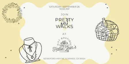 Pretty Girl Walks X Hattie Jean's Gift Boutique