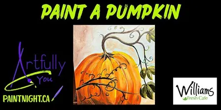 29TH  OCTOBER  Paint Night at Williams Fresh Cafe, Pier 8, Hamilton