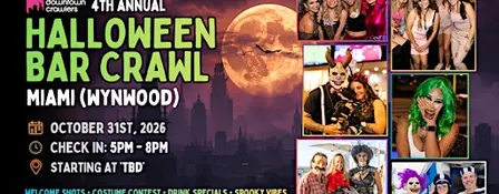 Halloween Bar Crawl 10/31 - MIAMI (Wynwood)
