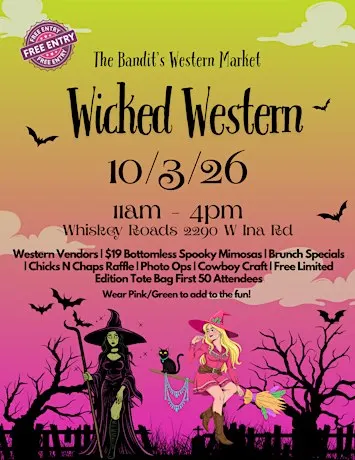 Wicked Western Halloween Market | Shopping | Brunch | Raffle | Tucson