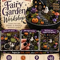 Halloween fairy garden