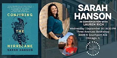 Author event with Sarah Hanson