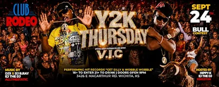 Y2K THURSDAY .  V.I.C. PERFORMING LIVE