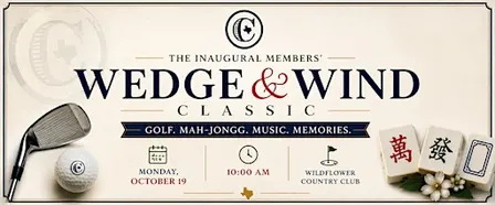 Inaugural Wedge & Wind Classic