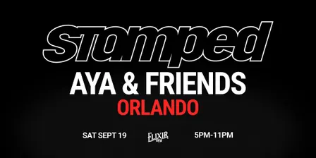 STAMPED: AYA x Friends  - SEPT - AFROBEATS & AMAPIANO