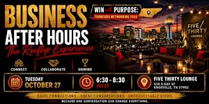 Business After Hours Knoxville: The Rooftop Experience