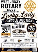 West Jersey Rotary Club Lucky Lady Paddle Auction