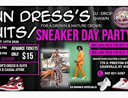 Sun dress’s, Suits & Sneakers Day Party
