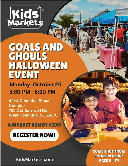 Kids Markets at Goals and Ghouls Halloween Event