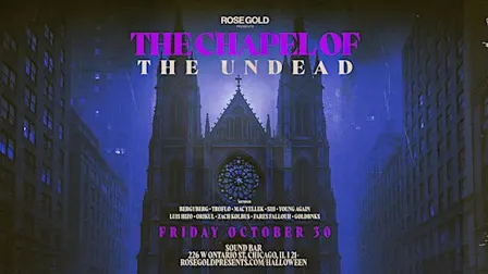 Sound Bar Halloween Party: Chapel of the Undead — Oct 30
