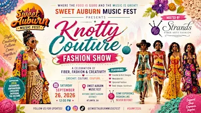 Knotty Couture Fashion Show @ Sweet Auburn Music Fest Car Show