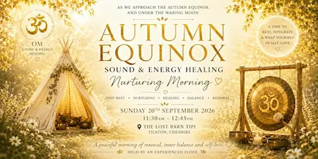 Autumn Equinox Sound & Energy Healing – Giving Back to Yourself