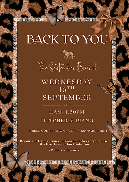 The Content Mamas : Back To You. The September Brunch
