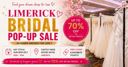 ✨ BRIDAL POP UP SALE – LIMERICK ✨