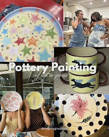 Pottery Painting Gurls Night