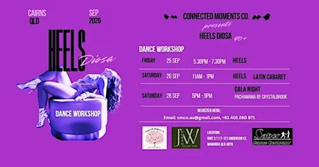 Woman's Empowerment Dance Weekend - Heels Diosa 40+