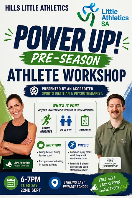 Power Up! Preaseason Athlete Workshop