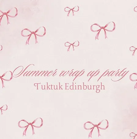 End of summer soirée