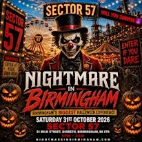 Nightmare In Birmingham - The Biggest Halloween Party - 1000+ Ravers