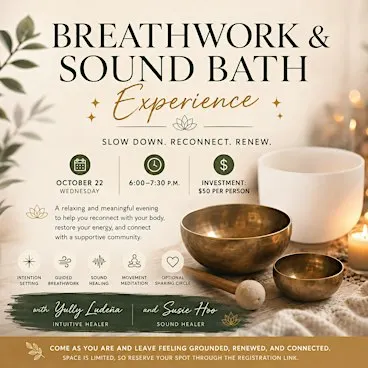 Breathwork & Sound Bath Experience