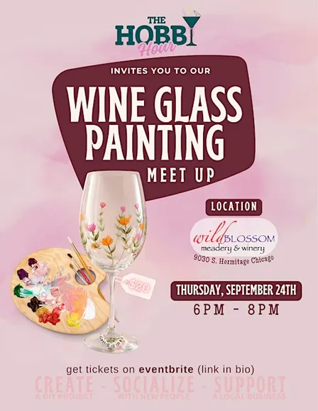 Wine Glass Painting meet-up