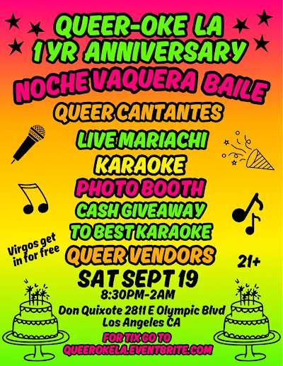 Queeroke LA 1yr Anniversary