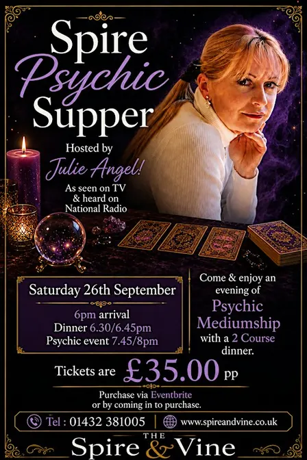 PSYCHIC SUPPER @ THE SPIRE
