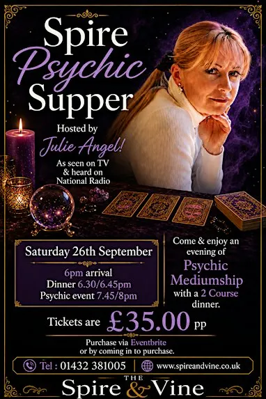 PSYCHIC SUPPER @ THE SPIRE
