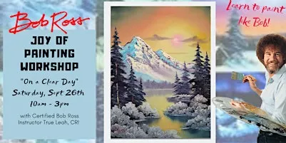 On a Clear Day - Bob Ross Joy of Painting Workshop