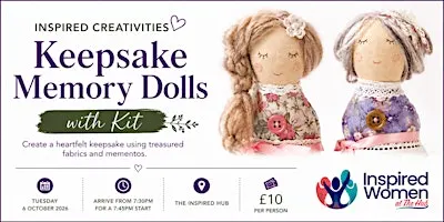 Inspired Creativities: Keepsake Memory Dolls with Kit