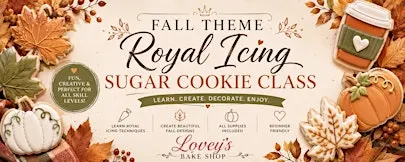 Royal Icing Sugar Cookie Class - Fall Theme
