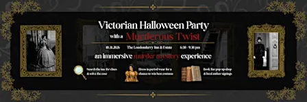 Victorian Halloween Party with a Murderous Twist