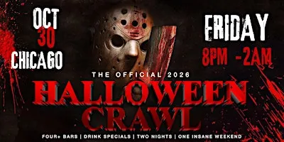 Chicago Halloween Bar Crawl — Halloween Friday, Fri, Oct 30