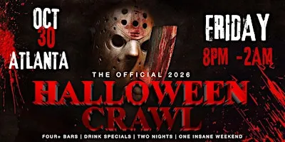 Atlanta Halloween Bar Crawl — Halloween Friday, Fri, Oct 30