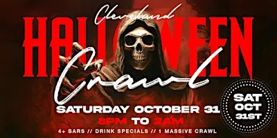 Cleveland Halloween Bar Crawl — Halloween Saturday on Sat, Oct 31st