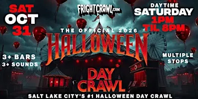The Fright Crawl | Salt Lake City Halloween Day Bar Crawl 2026 | Sat, Oct 31