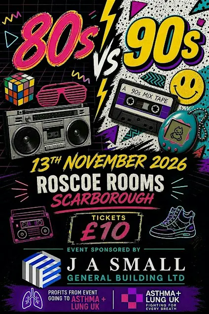 80s vs 90s charity event