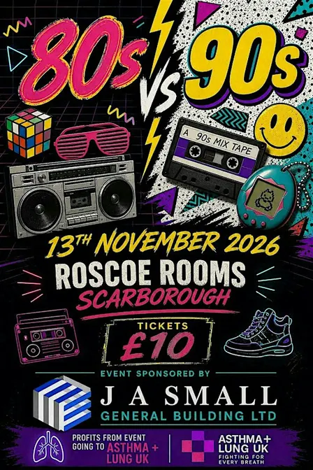 80s vs 90s charity event
