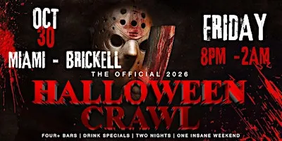 Brickell, Miami Halloween Bar Crawl — Halloween Friday, Fri, Oct 30