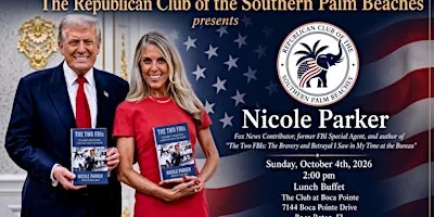 October 4 Luncheon Meeting with Nicole Parker