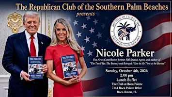 October 4 Luncheon Meeting with Nicole Parker