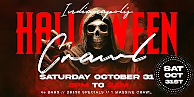 Indianapolis Halloween Bar Crawl — Halloween Saturday on Sat, Oct 31st