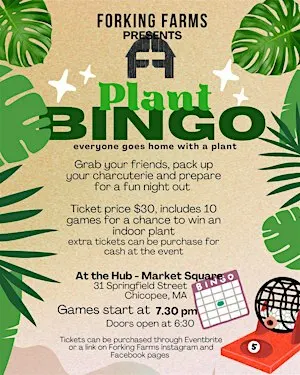 Forking Farms presents - Plant Bingo