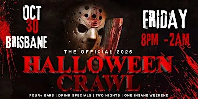Brisbane Halloween Bar Crawl — Halloween Friday, Fri, Oct 30