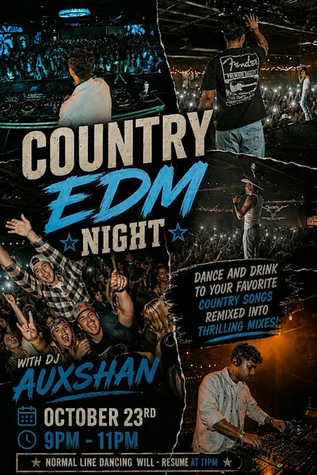 Country EDM Night at The Barn In Sanford