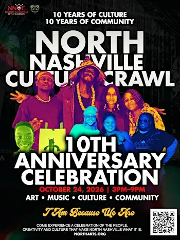 2026 North Nashville Culture Crawl- 10th Anniversary Edition